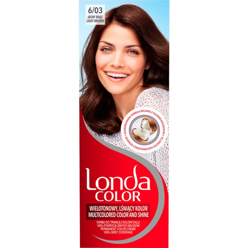 Vopsea de par permanenta 6/03 Saten deschis, 110ml, Londa Londa Professional — preț și oferte