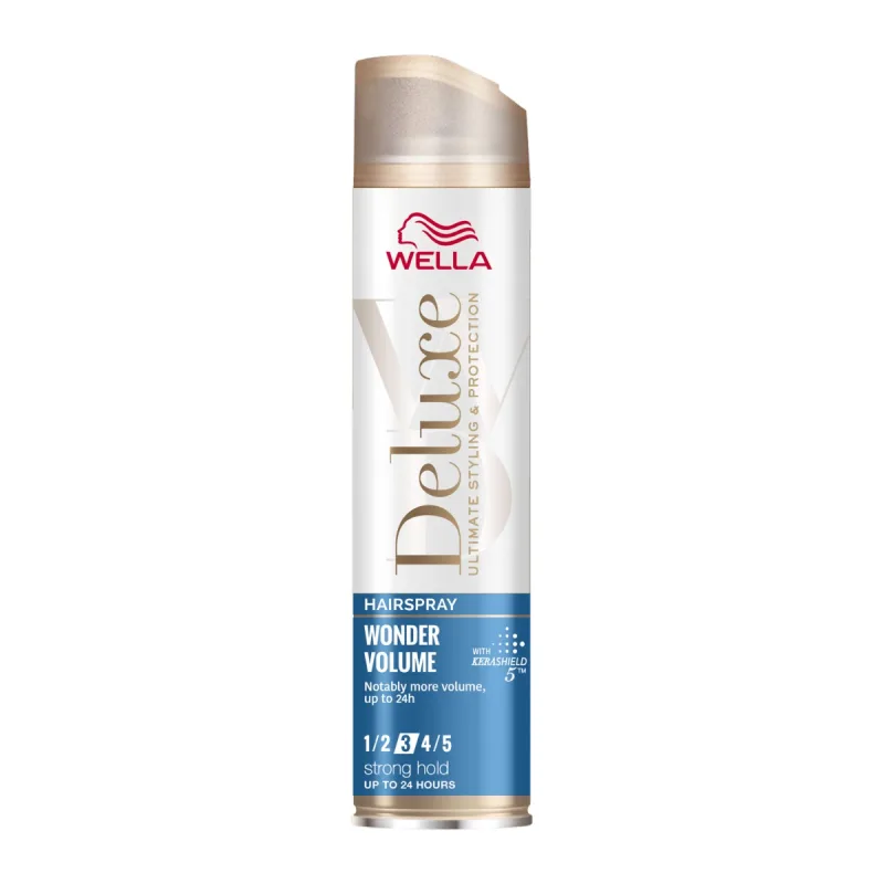 Fixativ pentru par cu fixare ultra puternica Wonder Volume Wella Deluxe, 250ml, Wella — preț și oferte