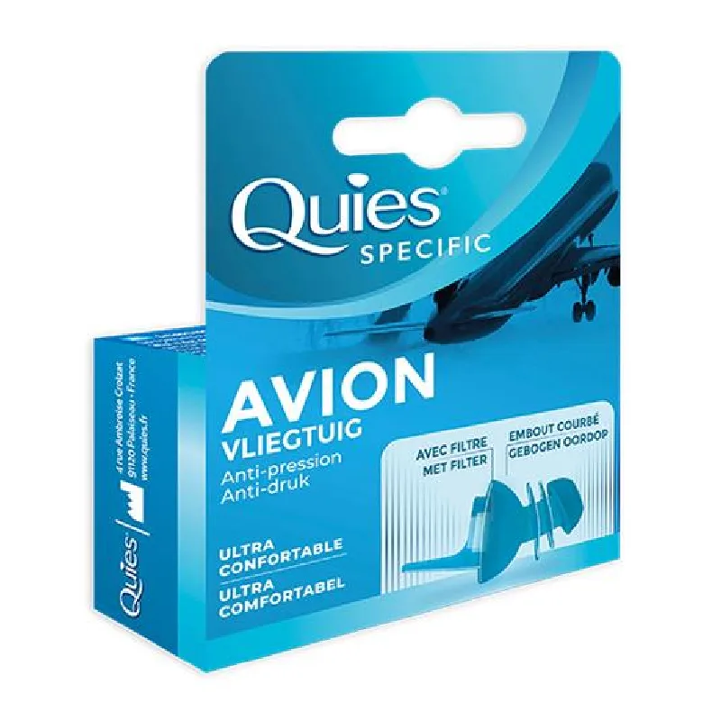Dopuri din silicon pentru avion, 1 set, Quies — preț și oferte