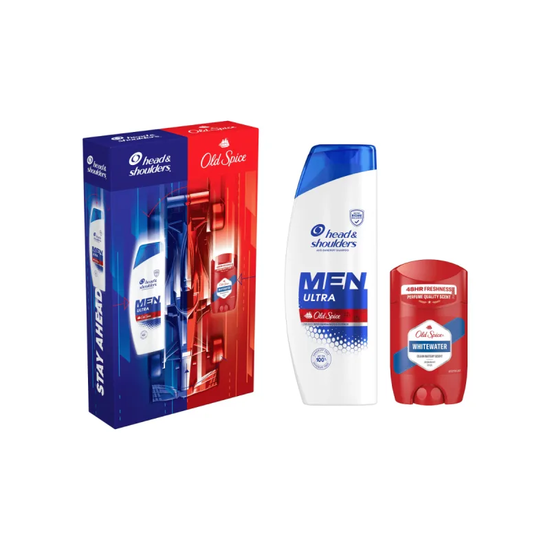 Set Sampon antimatreata Head&Shoulders 330ml + Deodorant stick Old Spice Whitewater 50ml, Old Spice — preț și oferte