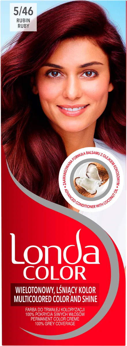 Vopsea de par permanenta 5/46 Rosu Rubin, 110ml, Londa Londa Professional — preț și oferte