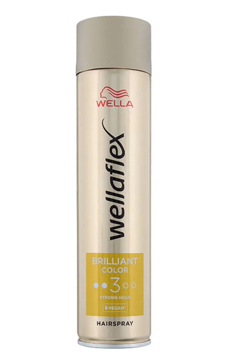 Fixativ cu grad de fixare 3 Brilliant Colours Extra Strong Wellaflex, 250ml, Wella — preț și oferte
