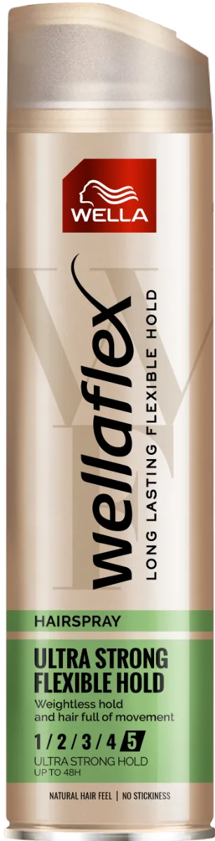 Fixativ cu grad de fixare 5 Ultra Strong Flexible Hold Wellaflex, 250ml, Wella — preț și oferte