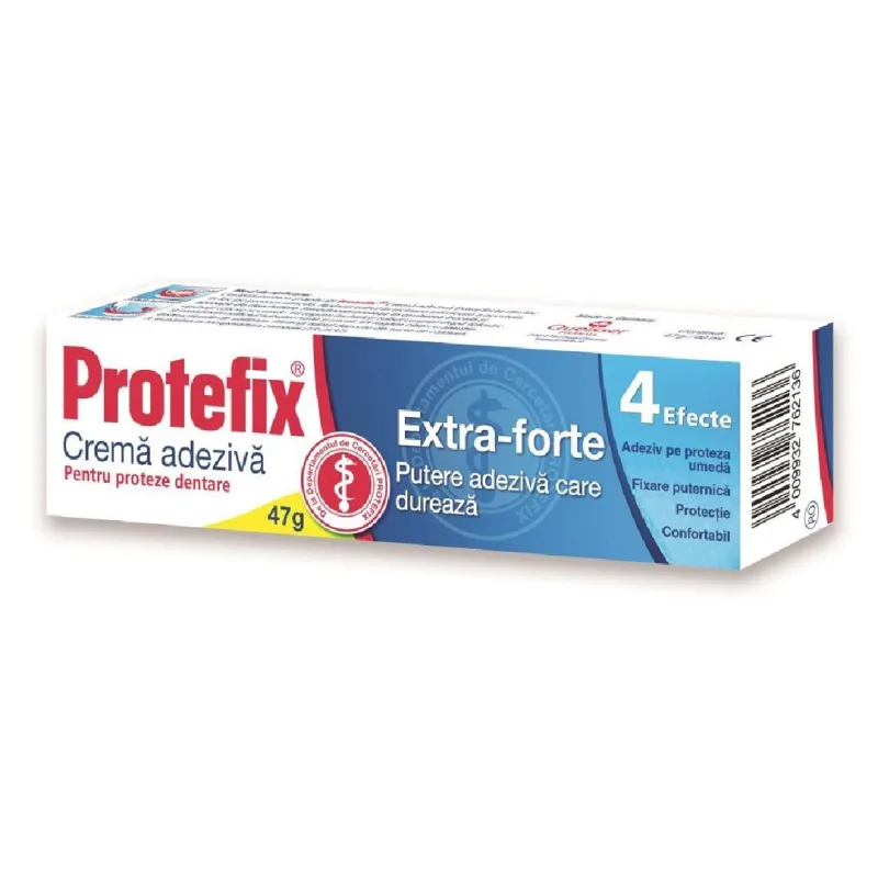 Protefix crema adeziva Extra-Forte, 47 g, Queisser Pharma — preț și oferte