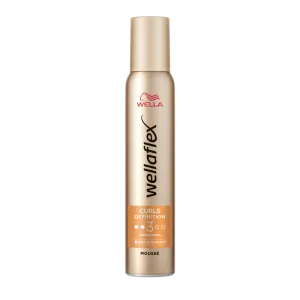 Spuma pentru par cu grad de fixare 3 Curls & Waves Wellaflex, 200ml, Wella