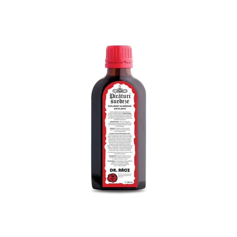 Parapharm Picaturi Suedeze Dr Racz, 100ml — preț și oferte