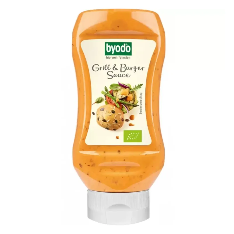 Sos pentru gratar si burgeri Eco fara gluten, 300ml, Byodo — preț și oferte