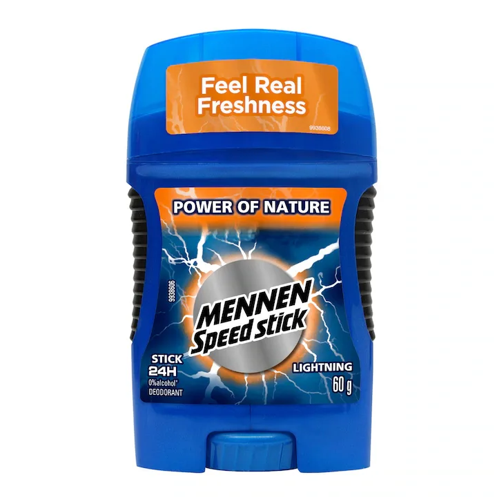 Deodorant solid Lightning, 60g, Mennen Speed Stick — preț și oferte