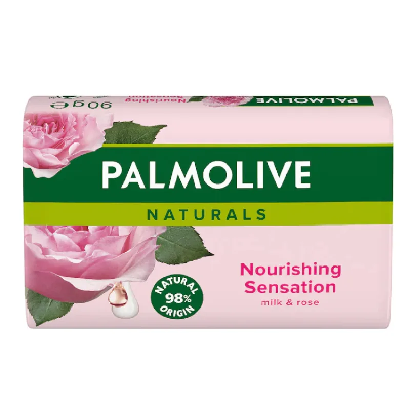 Sapun solid Naturals Milk & Rose, 90g, Palmolive — preț și oferte