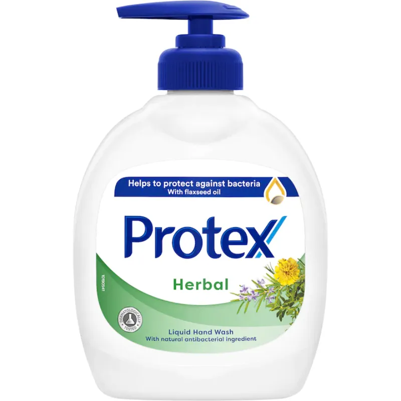 Sapun lichid Herbal cu ingredient natural antibacterian, 300ml, Protex — preț și oferte