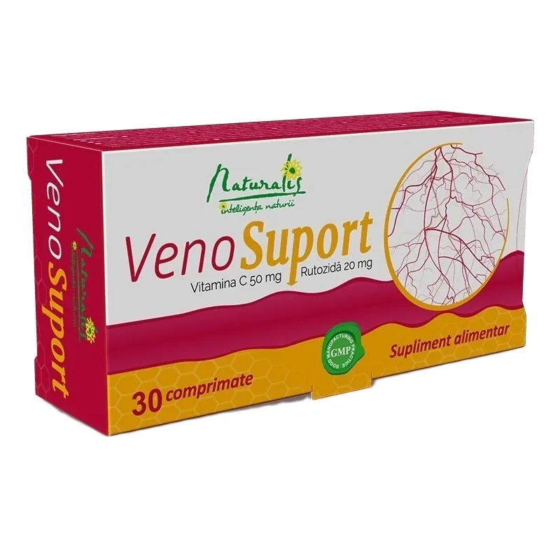 VenoSuport, 30 comprimate, Naturalis — preț și oferte