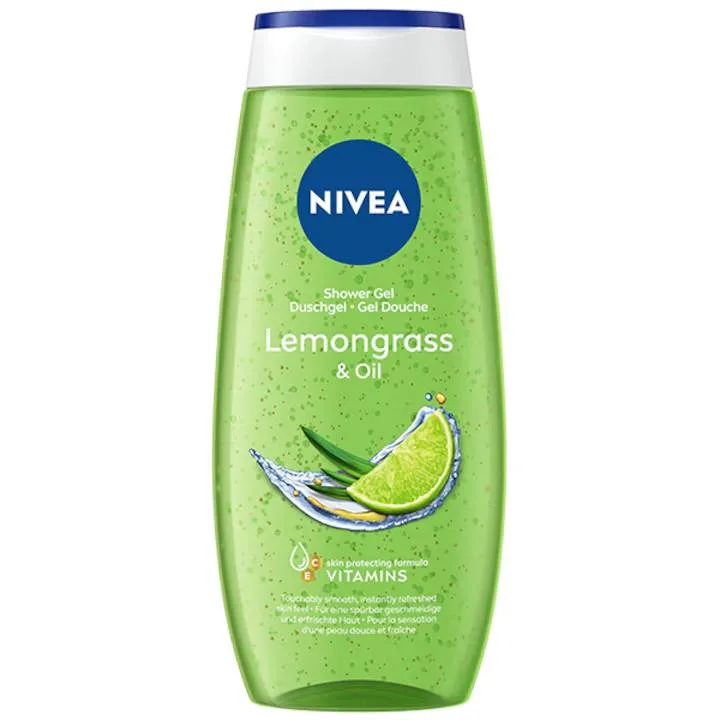 Gel de dus Lemongrass & Oil, 250ml, Nivea — preț și oferte