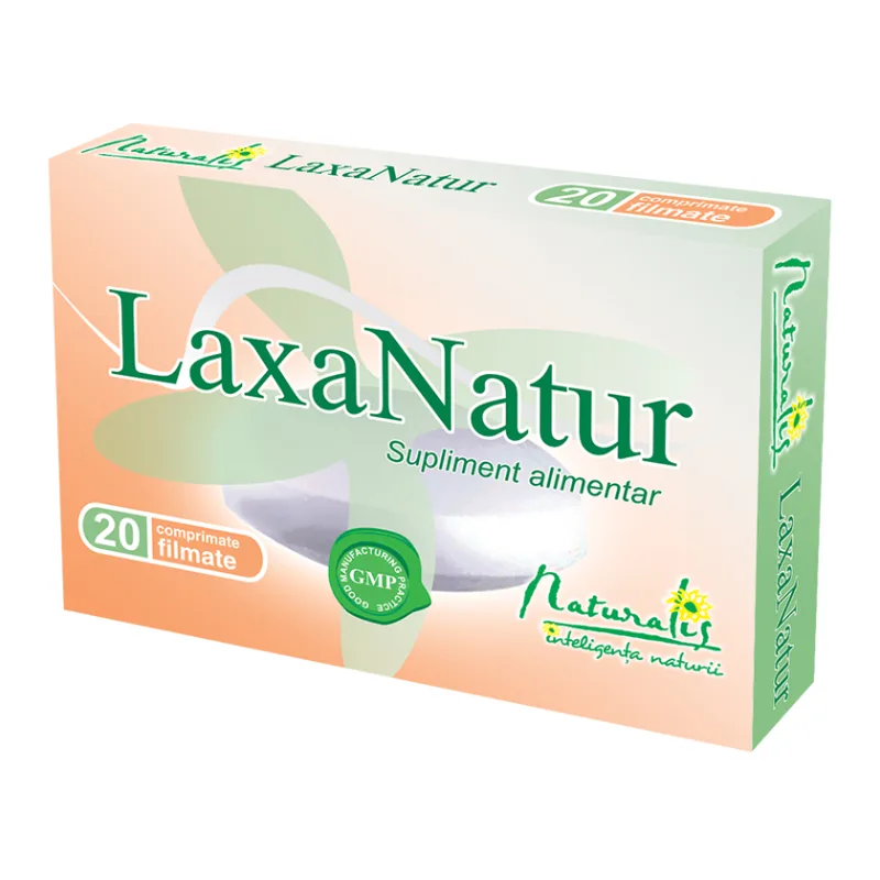 LaxaNatur, 20 comprimate, Naturalis — preț și oferte