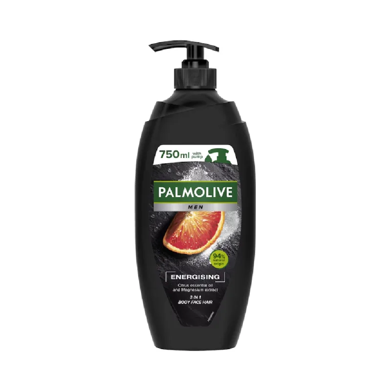 Gel de dus cu pompita Men Energising, 750ml, Palmolive — preț și oferte