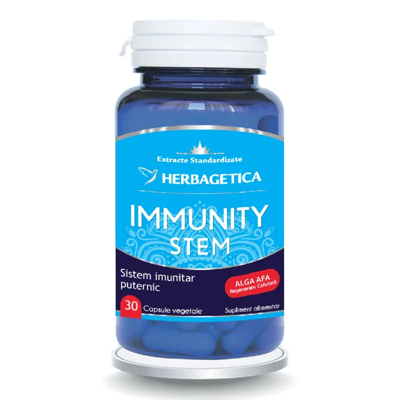 Immunity stem, 30 capsule, Herbagetica — preț și oferte