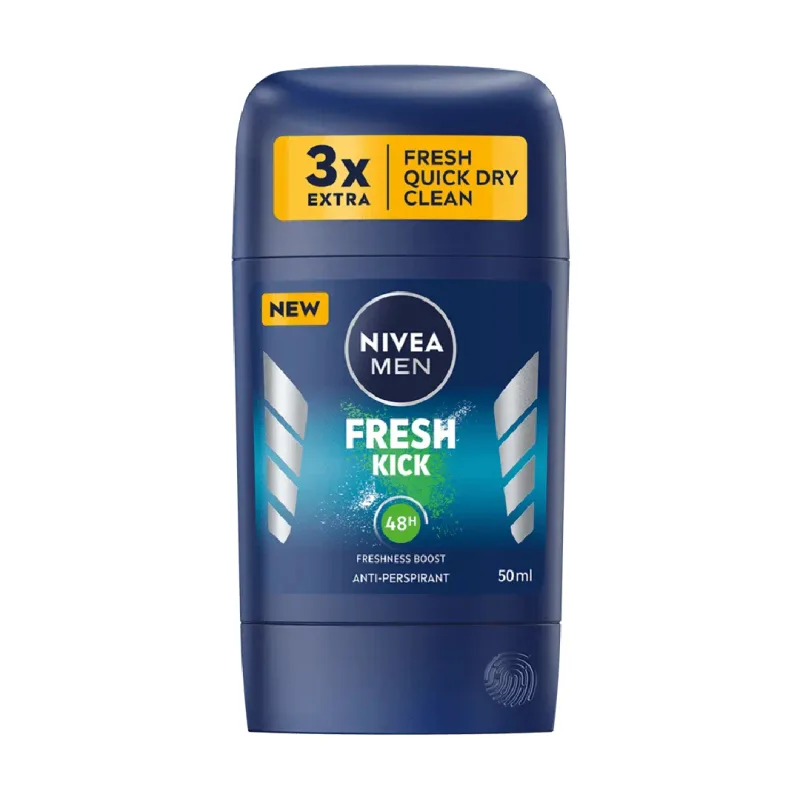 Deodorant stick pentru barbati Fresh Kick, 50ml, Nivea — preț și oferte