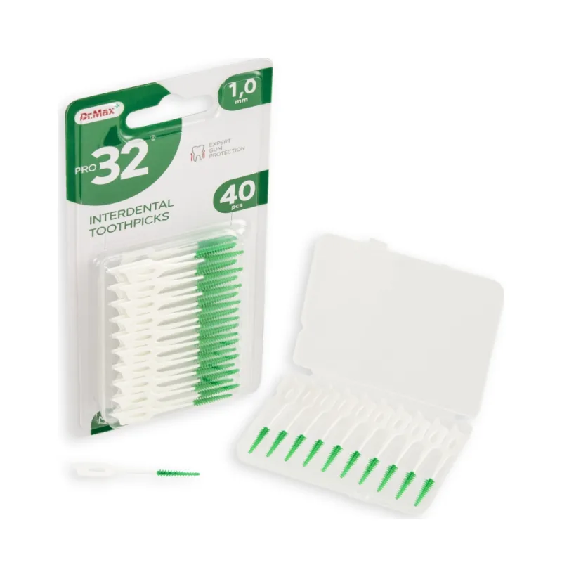 Pro32 Scobitoare interdentara 1.0mm, 40 bucati — preț și oferte