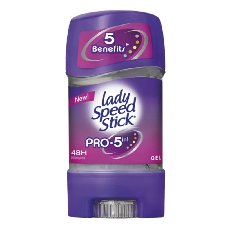 Deodorant gel Pro 5 in 1, 65g, Lady Speed Stick — preț și oferte