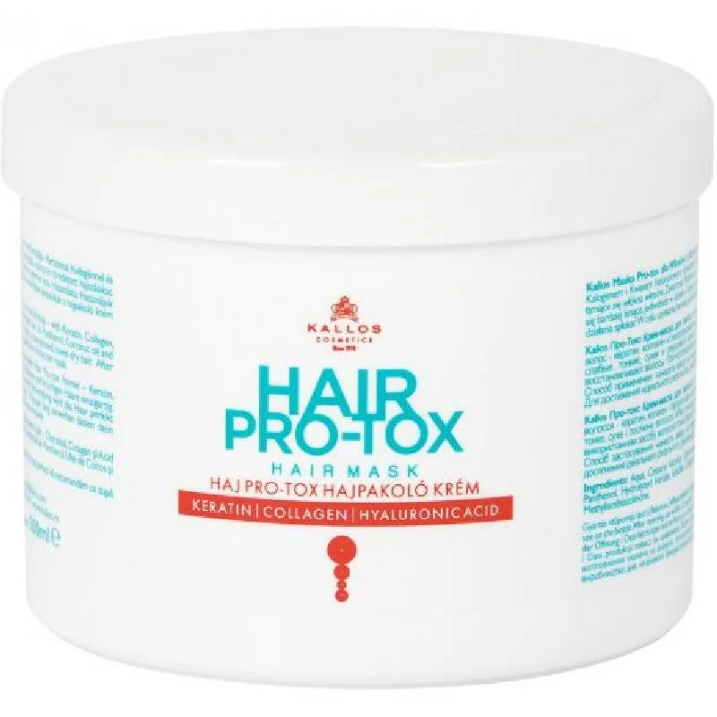 Masca pentru par cu pro-tox, 500ml, Kallos Kallos Cosmetics — preț și oferte