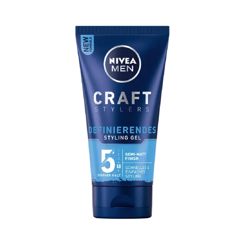 Gel de par pentru barbati cu aspect semi-mat Defining, 150ml, Nivea — preț și oferte