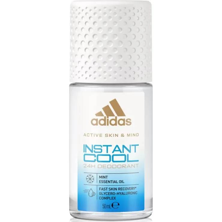 Deodorant roll-on pentru barbati Instant Cool, 50ml, Adidas — preț și oferte