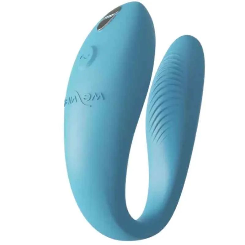Vibrator pentru cuplu Sync Go Turquoise, 1 bucata, We-Vibe — preț și oferte