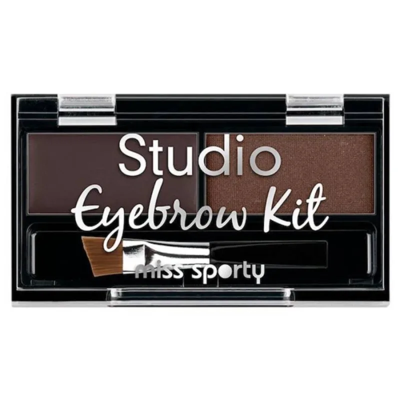 Fard de sprancene Studio Eyebrow 001 Medium Brown, 2.4g, Miss Sporty — preț și oferte