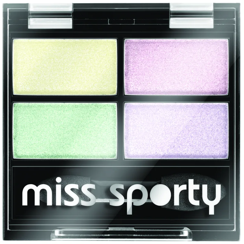 Paleta de farduri pentru pleoape Studio Color Quattro 416 Unicorn Swag, 5g, Miss Sporty — preț și oferte