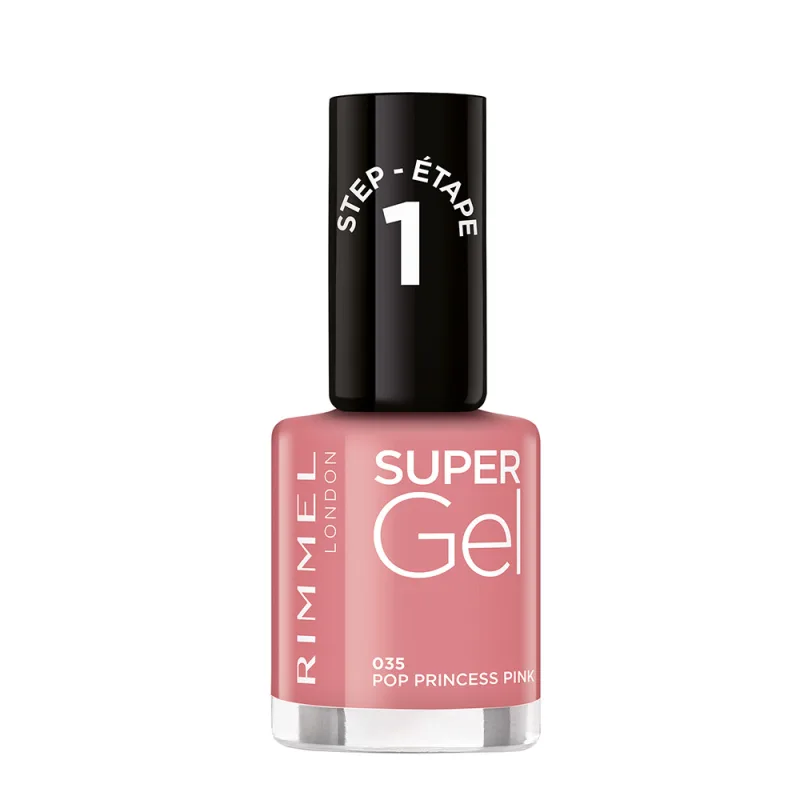 Lac de unghii Super Gel 035 Pop Princess Pink, 12ml, Rimmel London — preț și oferte