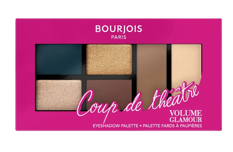 Paleta farduri de pleoape Volume Glamour 2 Coup de Theatre, 8.4g, Bourjois Bourjois Paris — preț și oferte