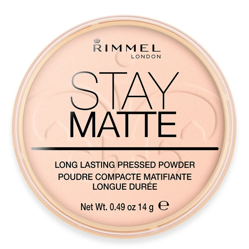 Pudra compacta Stay Matte 002 Pink Blossom, 14g, Rimmel London — preț și oferte