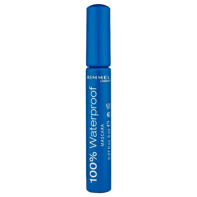 Mascara 100% Waterproof Black, 8g, Rimmel London — preț și oferte