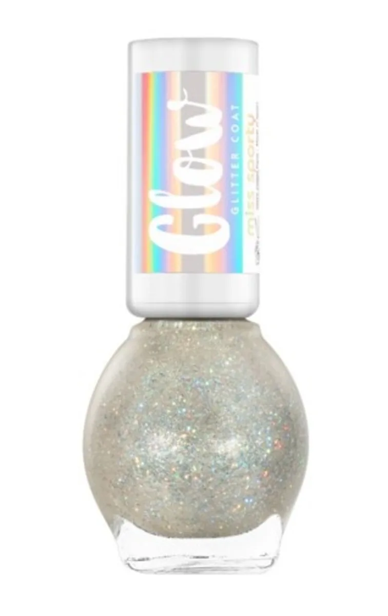 Lac de unghii Glow Glitter 030 Winter Glow, 7ml, Miss Sporty — preț și oferte