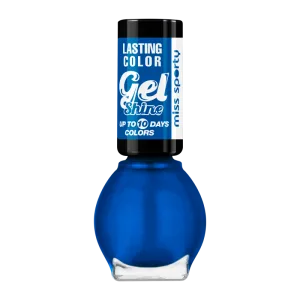 Lac de unghii Lasting Color 510 Atomic Blue, 7ml, Miss Sporty