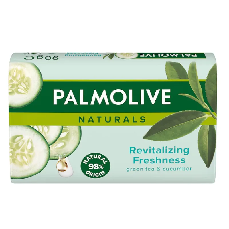 Sapun solid Naturals Green Tea & Cucumber, 90g, Palmolive — preț și oferte