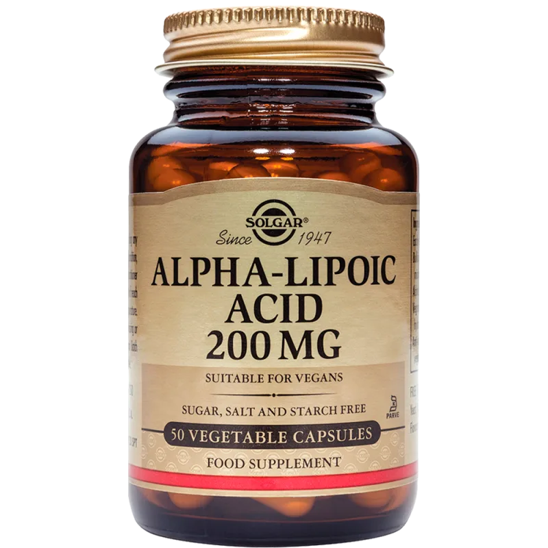 Acid Alfa-lipoic, 50 capsule, Solgar — preț și oferte
