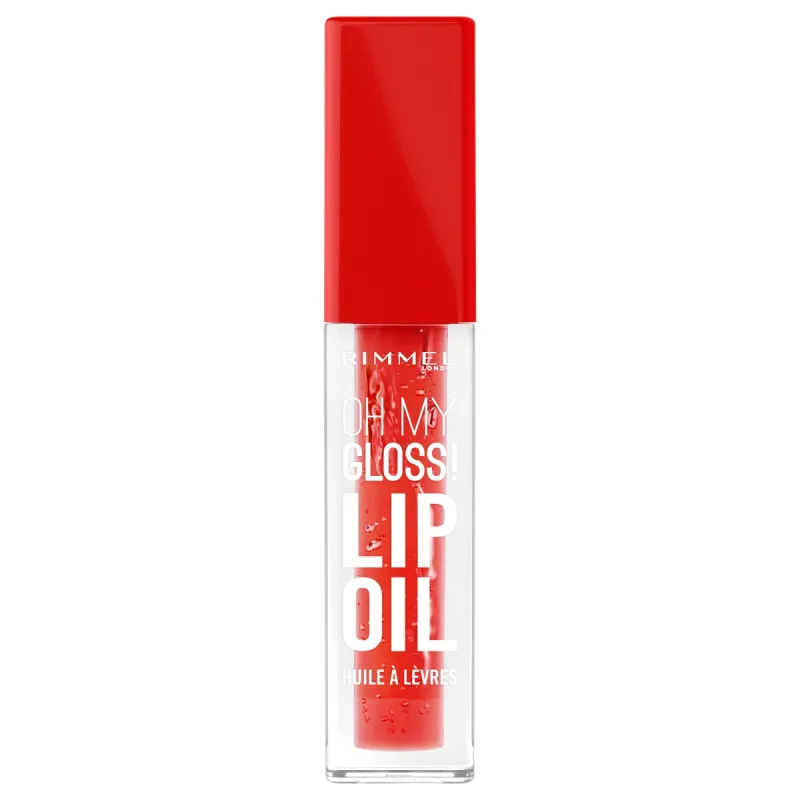 Ulei de buze Oh My Gloss 004 Vivid Red, 4.5ml, Rimmel London — preț și oferte