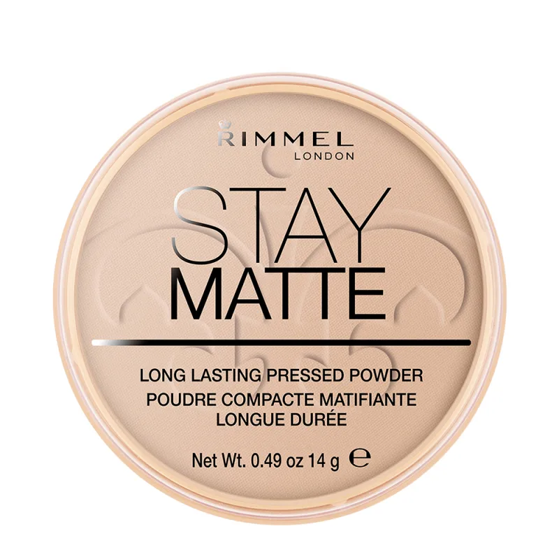 Pudra compacta Stay Matte 005 Silky Beige, 14g, Rimmel London — preț și oferte