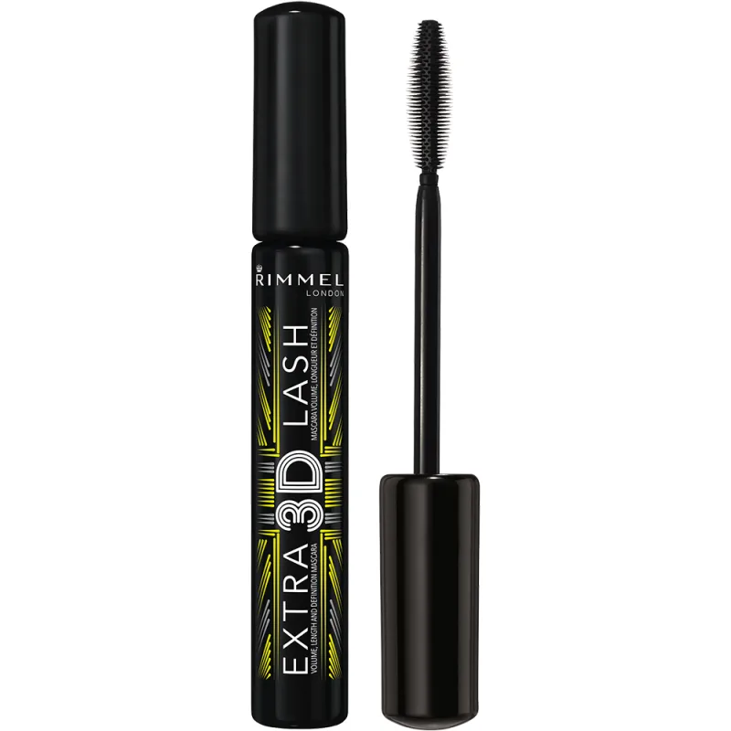 Mascara Extra 3D Lash Black, 8ml, Rimmel London — preț și oferte