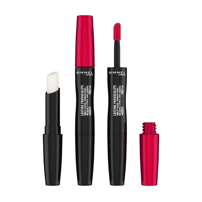 Ruj lichid Lasting Finish Provocalips 500 Kiss The Town Red, 3.9g, Rimmel London — preț și oferte