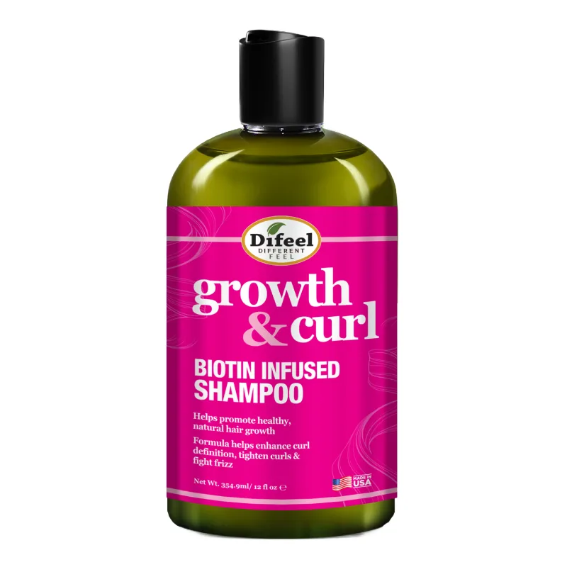 Sampon regenerant cu biotina pentru par cret, 354.9lml, Difeel — preț și oferte