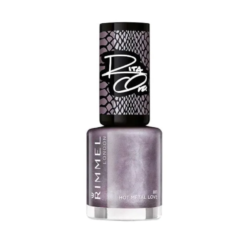 Lac de unghii 60 Seconds Super Shine Rita Ora 811 Hot Metal Love, 8ml, Rimmel London — preț și oferte