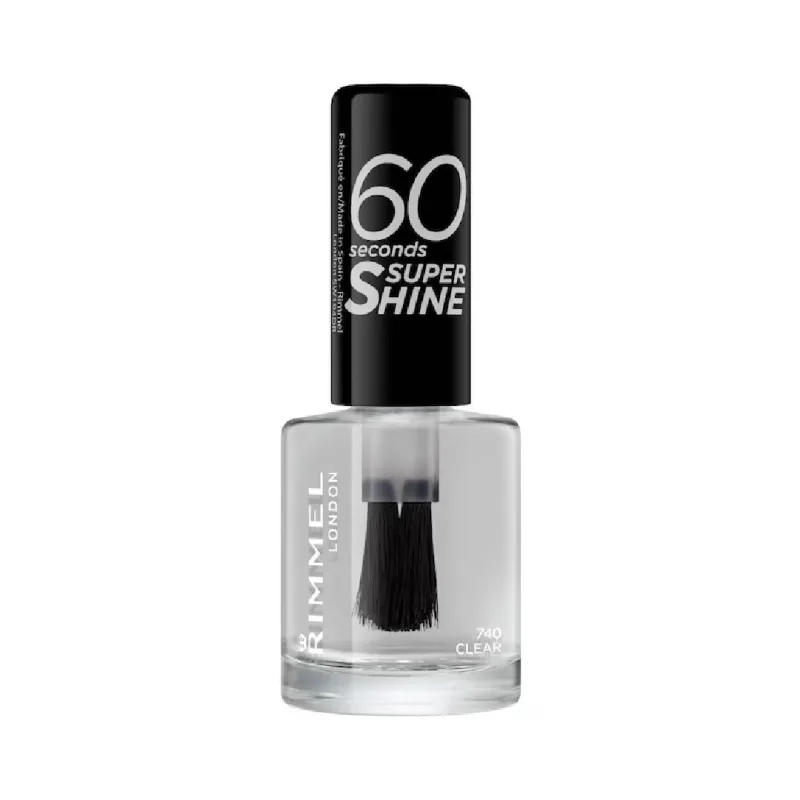 Lac de unghii 60 Seconds Super Shine 740 Clear, 8ml, Rimmel London — preț și oferte