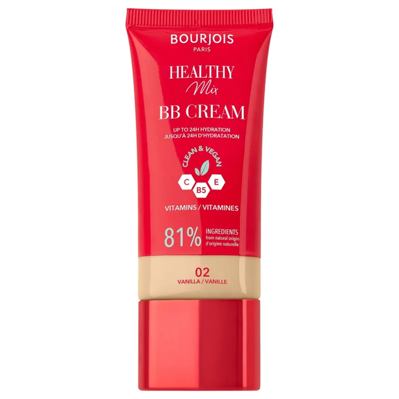 BB Cream Healthy Mix 02 Vanilla, 30ml, Bourjois Bourjois Paris — preț și oferte