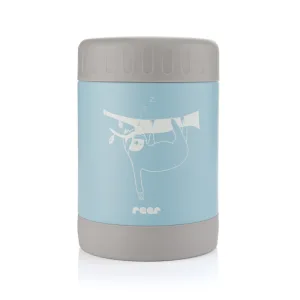 Cutie termica de mancare din otel inoxidabil Colour Design Albastru, 300ml, Reer