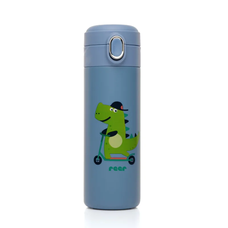 Sticla de baut pentru copii din otel inoxidabil Albastru, 350ml, Reer — preț și oferte
