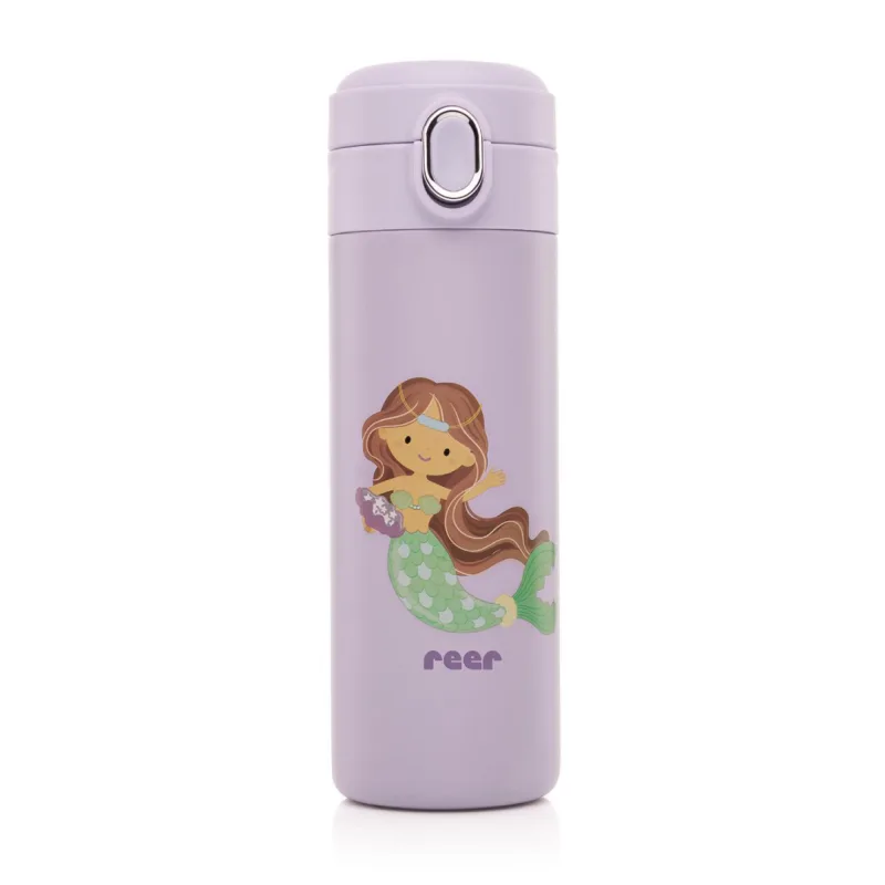 Sticla de baut pentru copii din otel inoxidabil Violet, 350ml, Reer — preț și oferte