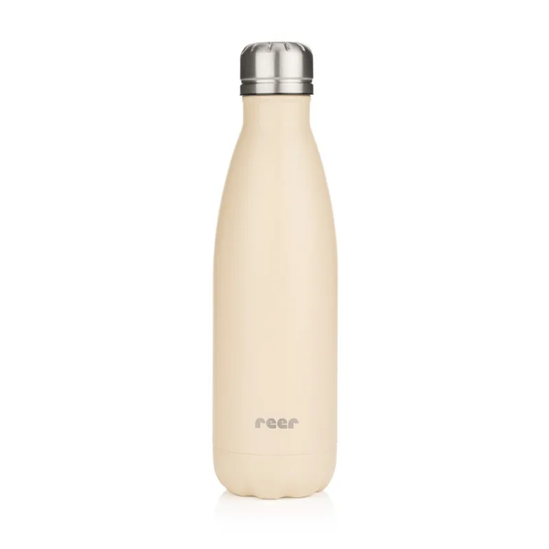 Sticla termoizolanta din otel inoxidabil Colour Bej, 500ml, Reer — preț și oferte