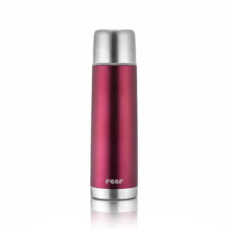 Termos din otel inoxidabil vidat Colour Cup Rosu, 500ml, Reer — preț și oferte