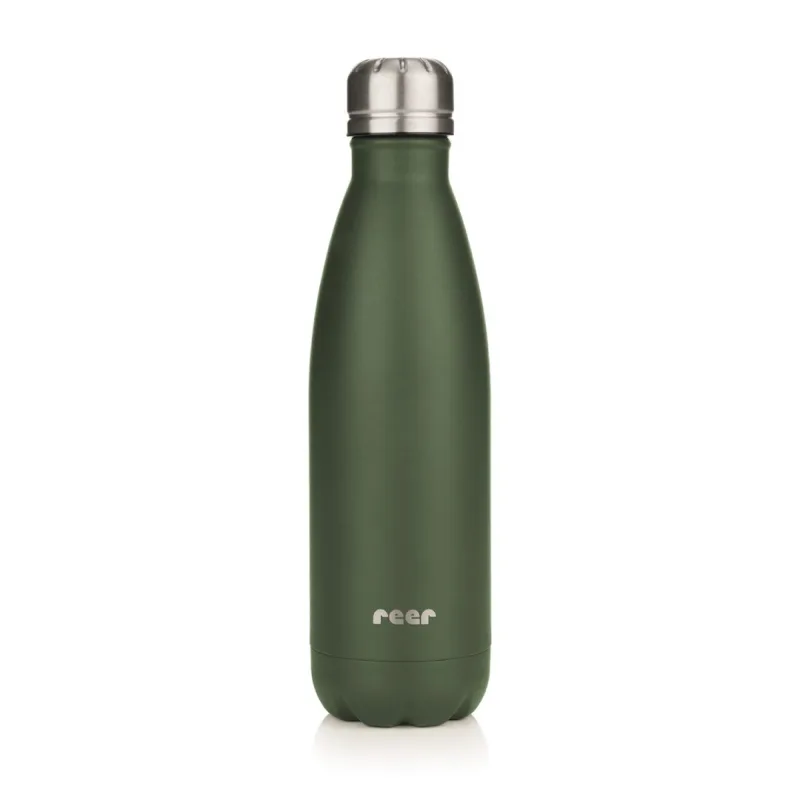 Sticla termoizolanta din otel inoxidabil Colour Verde, 500ml, Reer — preț și oferte